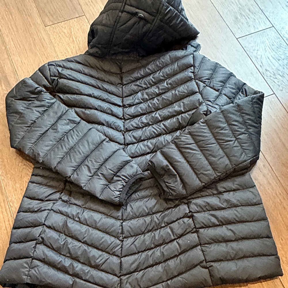 Lands' End Women's Black Puffer Jacket - Picture 5 of 5